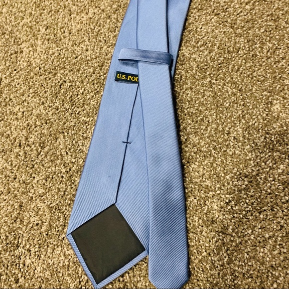 ⭐️ U.S. POLO ASSN Silk Blue Tie - Picture 3 of 5